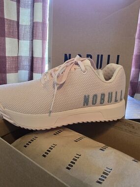 NOBULL Outwork Edge Women’s Pastel Pink Trainer — Lightweight Everyday Shoe